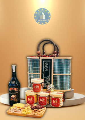 GIỎ MÂY TRE ĐAN TÂN XUÂN