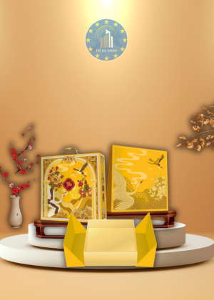 HỘP ÉN VÀNG ĐÓN XUÂN