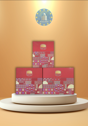 HỘP XUÂN ĐỎ SUM VẦY